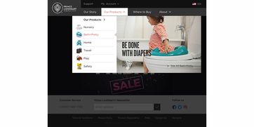 高效與童趣并存 國外寶寶用品網(wǎng)頁設(shè)計(jì)要點(diǎn)解析